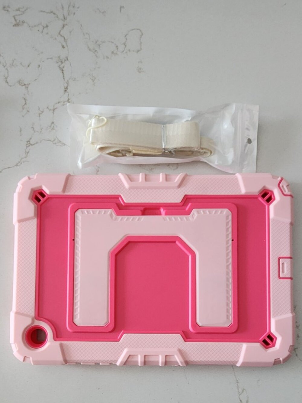 New: Samsung Galaxy Tab A11+/A9+ Case - Dark and Light Pink